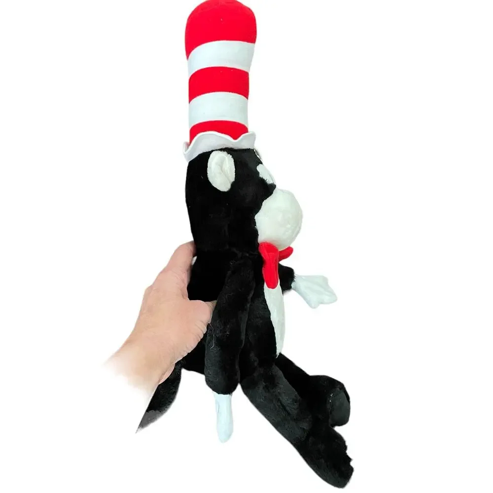Dr. Seuss Cat In The Hat Plush Toy Vintage Y2K Stuffed Animal Soft Things TAGS
